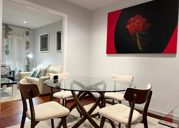 Апартаменты Centrico Y Acogedor Piso Con Garaje Ла-Корунья